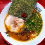 風龍．MAX - 赤とんこつらーめん￥６００^^!