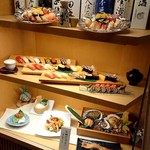 Sushi Hana - ディスプレイ