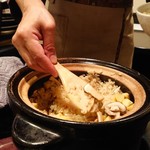 禅紫 - 松茸・栗・銀杏　秋の彩り土鍋御飯