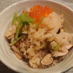 禅紫 - 松茸・栗・銀杏　秋の彩り土鍋御飯