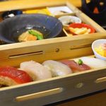 一幸 - 秋のレディース膳・寿司とミニちらし