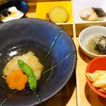 一幸 - 秋のレディース膳・秋の前菜六点盛