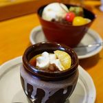 一幸 - 秋の和風壺プリン 430円