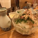 たこ焼き みはし屋 - つめたいおだしぶっかけ氷たこ焼き