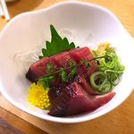 かつおさしみ￥600　2018.5.22