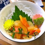 赤貝さしみ￥480　2018.5.22