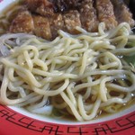万世橋酒場 - 麺、太麺