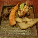 蓬左茶寮 - エビフライ①車海老