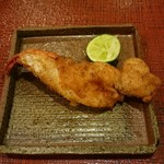 蓬左茶寮 - エビフライ③伊勢海老