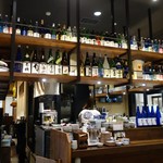 日本酒Bar角打ち - （2018/7月）厨房やオーダーするところ