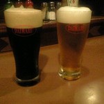 ダイマル - 黒ビールと生ビール