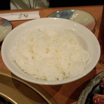 文花苑 - ライス(250円）