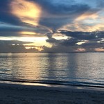 Sails BBQ - 曇空の夕焼け。