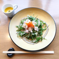 鉄板焼 摩天楼 東京スカイツリー・ソラマチ店 - ランチのズワイガニのサラダ