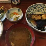 和もと - 焼魚定食（目鯛照り焼き2018/08）