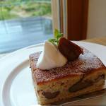 囀 - 栗とラム酒のケーキ