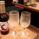 文花苑 - 赤ワイン(1050円）