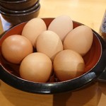 徳島ラーメン 麺王 - 生たまご