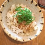 まん作 - たぬき丼♬︎♬︎  350円  美味しい天つゆが掛かってます♡