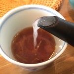 まん作 - 蕎麦湯まで美味しい〜♬︎♬︎