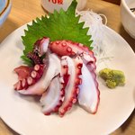 すみれ - たこ刺600円