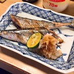 すみれ - 新物 生さんま焼 600円