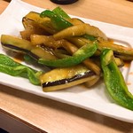 すみれ - 長なすピーマン炒め 500円