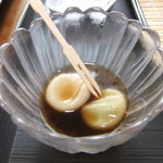 久蔵 - そばの白玉？