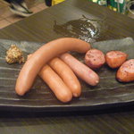 おみっちゃん - ソーセージ盛り合わせ