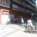 まるやま食堂 - 檍の行列