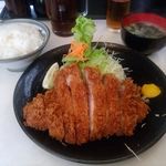 まるやま食堂 - 極上ロースかつ定食