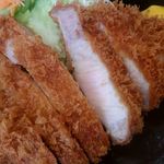 まるやま食堂 - 極上ロースかつ定食