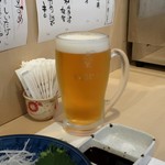 よし春 - 生ビール