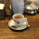 コーヒーハウス ニシヤ - エスプレッソ（250円）税込