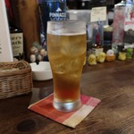 灯 - 茶葉つけこみ焼酎ソーダ割り