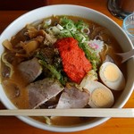 ラーメンゆうじ - 冷たい味噌ラーメン(大盛)