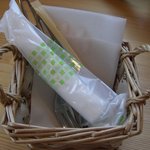 小物も洒落ています