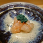 鮨 十兵衛 - ボタン海老
