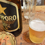 大甚 - ビール（サッポロ黒ラベル）