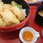 れすとらん四六時中 - とり天丼 塩タレ