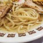 肉そばけいすけ - 麺