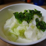 吾妻家 - キャベツ（おかわり可）