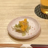 広尾はしづめ - 青ザーサイとコリンキー