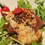 中国料理 桂花 - マグロ山かけサラダ