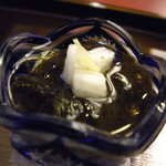 赤沢温泉ホテル - 岩もずく　長芋　針生姜