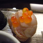 赤沢温泉ホテル - 金目鯛炙り寿司　いくら