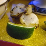 赤沢温泉ホテル - 真蛸の塩焼き　酢橘