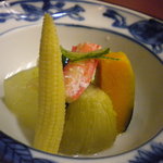 赤沢温泉ホテル - 青海会席　冷し鉢　