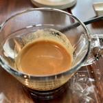 エッセンツァ - 砂糖入れてかき混ぜた後です...