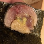 鮨 いしやま - 鯖の押し寿司